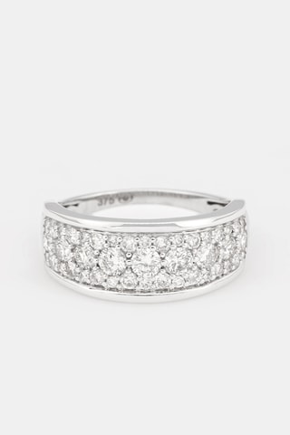 Bague Trishiras Or blanc et diamants