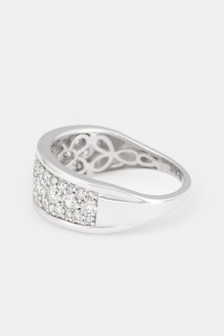 Bague Trishiras Or blanc et diamants