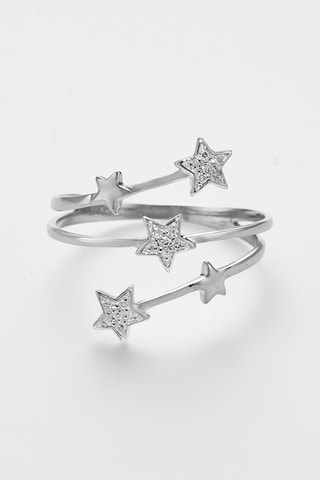 Bague Or blanc et diamants