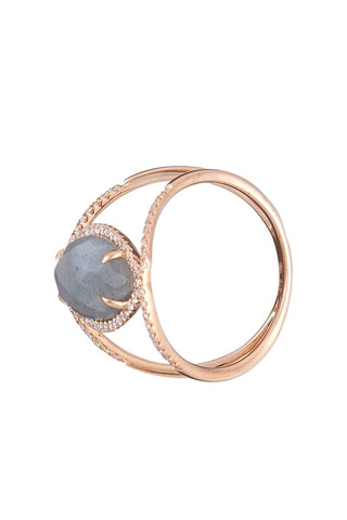 Bague Energie Or rose et diamants