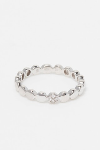Bague Délicatesse 
Or blanc et diamants