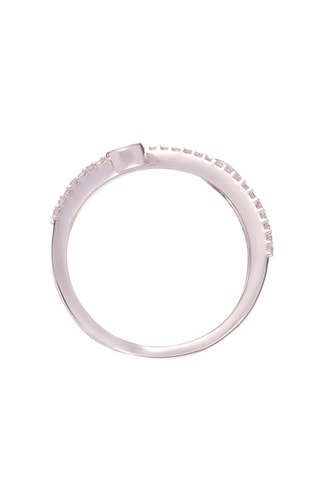 Bague Or blanc et diamants