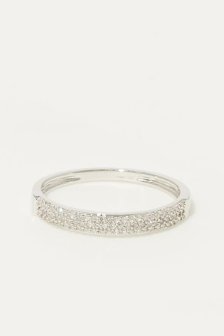 Bague Or blanc et diamants