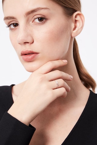 Bague Résistance Or blanc et diamants