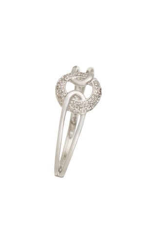 Bague Evasion Or blanc et diamants