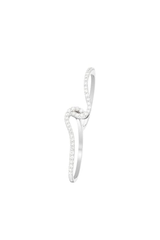 Bague Double Jeu Or blanc et diamants