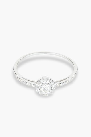 Bague Sois Mienne Or blanc et diamants