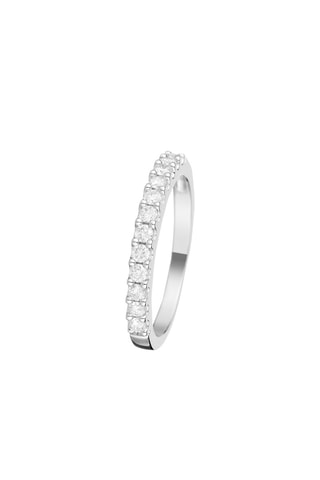 Alliance tour de diamants  Or blanc et diamants