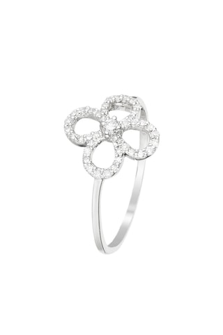 Bague Arabis Or blanc et diamants