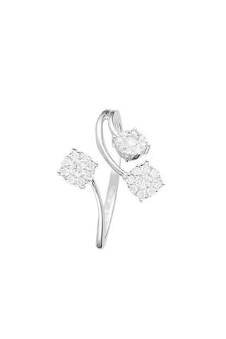 Bague Mes trois précieux Or blanc et diamants