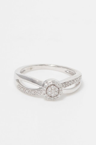 Bague Brillant Magique 
Or blanc et diamants