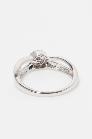 Bague Brillant Magique 
Or blanc et diamants