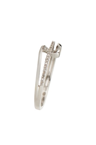 Bague Eclair Or blanc et diamants