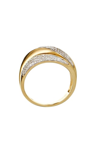 Bague Java  Or jaune et diamants