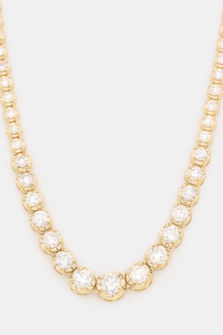 Collier Rivière Or jaune et diamants