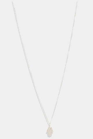 Pendentif Nabia Or blanc et diamants