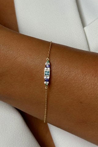 Pulseira - Prata banhada a ouro amarelo