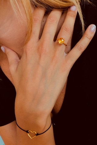 Pulseira Prata banhada a ouro amarelo