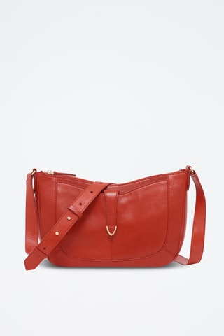 Leren Schoudertas Saraly - Rood