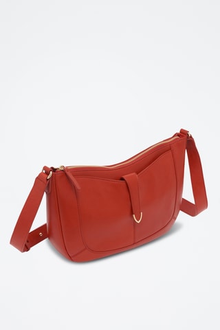 Leren Schoudertas Saraly - Rood