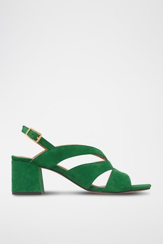 Nubuck Sandalen Selia - Groen
