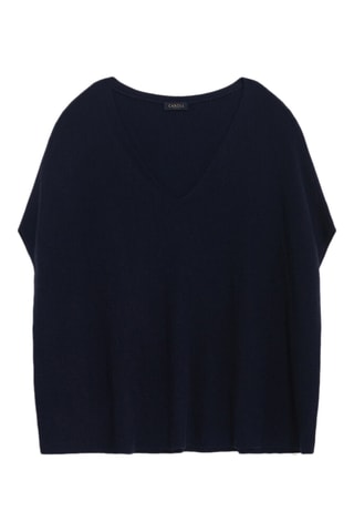 Oversized Wollen en Kasjmier Trui Mathew - Marineblauw