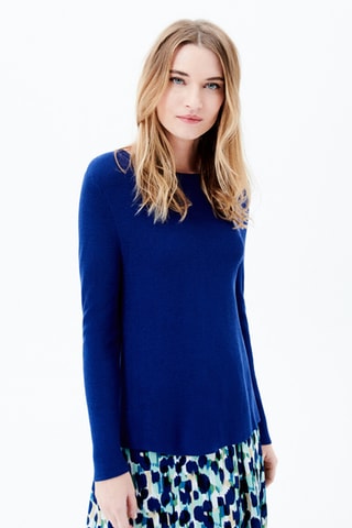 Trui Marin - Felblauw