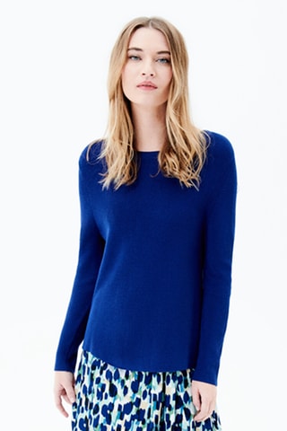 Trui Marin - Felblauw