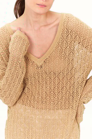 Linnen Trui Menzo - Beige