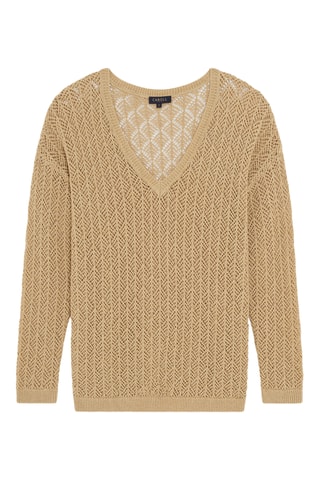 Linnen Trui Menzo - Beige