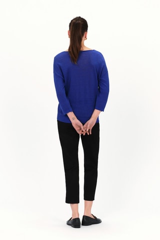 Linnen Trui Alicia - Blauw