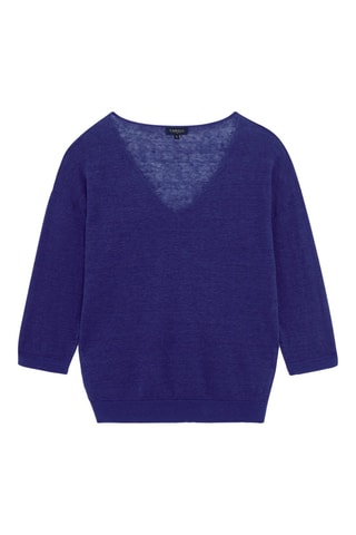 Linnen Trui Alicia - Blauw