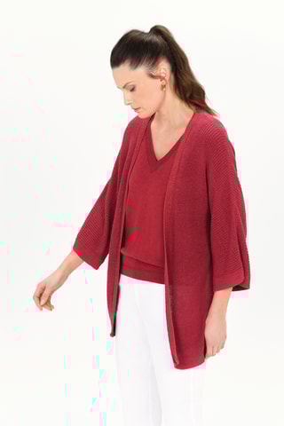 Vest Marinella - Steenrood