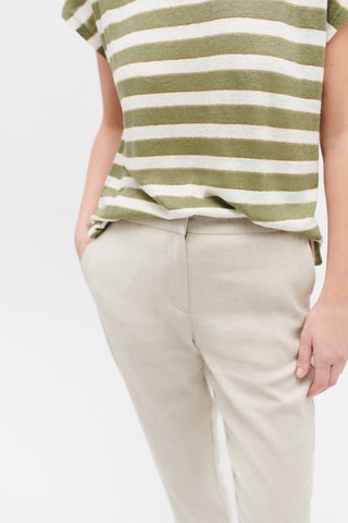 Linnen Broek Allan - Beige
