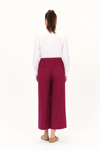 Linnen Broek Wide Legs Pandi - Roze