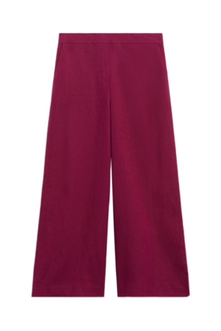 Linnen Broek Wide Legs Pandi - Roze