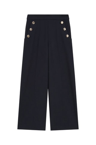 Rechte 7/8 Broek Panina - Marineblauw