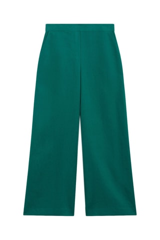 Linnen Broek Wide Legs Pandi - Groen