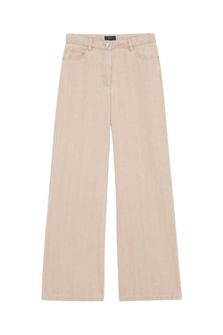 Broek wide legs Bryan - Beige