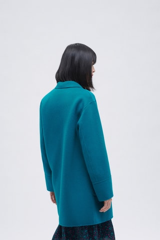 Korte Wollen Ginger - Turquoise
