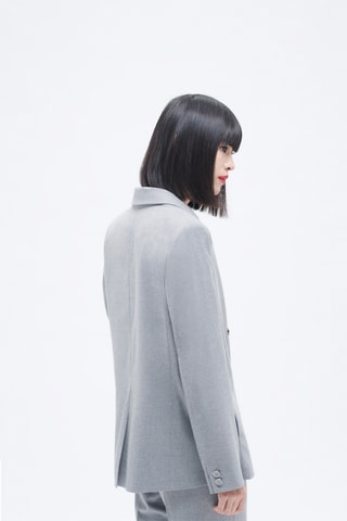Oversized Jasje Vally - Grijs