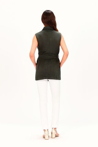 Linnen Bodywarmer Veracruz - Groen