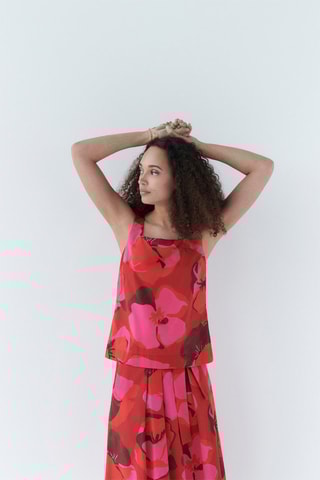 Top Cavie - Roze en Rood