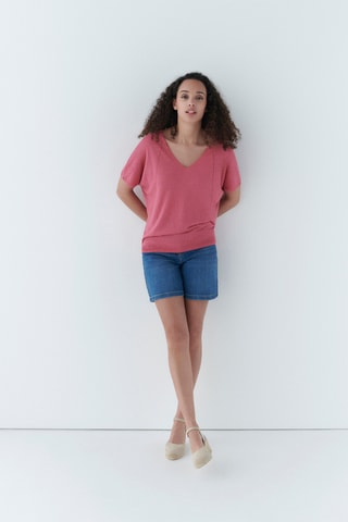 Linnen Top Milana - Roze