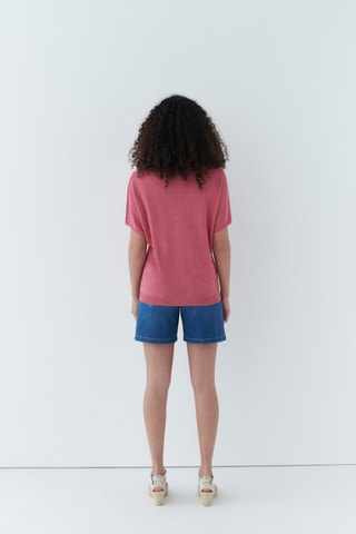 Linnen Top Milana - Roze