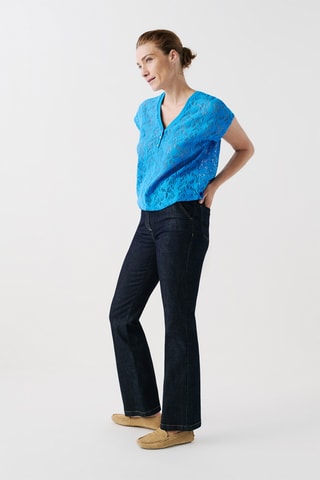 Kanten Top Tnoe - Blauw