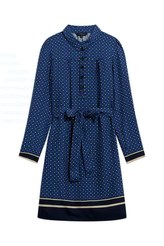 Rechte Jurk Amanda - Blauw
