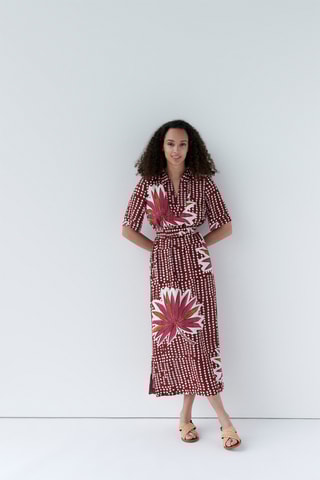 Lange Jurk Relisa - Rood