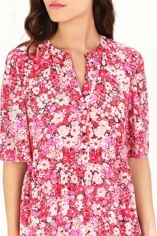 Trapezium Jurk Ritta - Roze