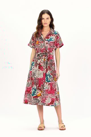 Midi-jurk Ralf - Rood